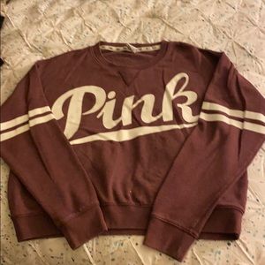 Pink crew neck size L